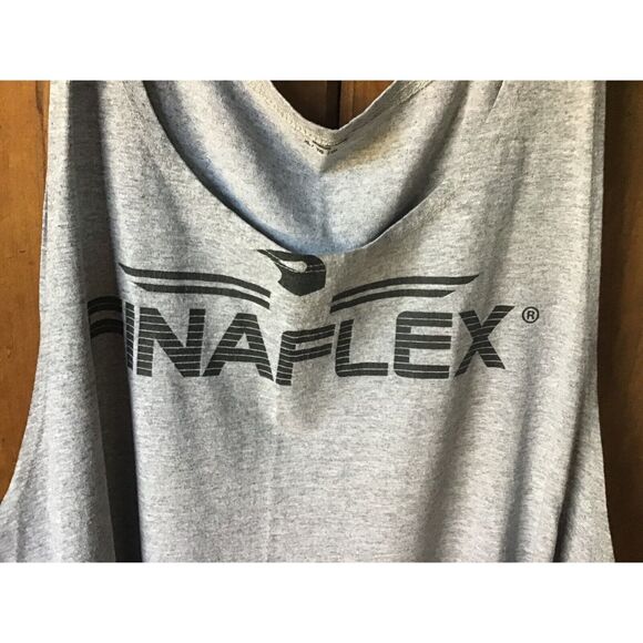 Finaflex Freak Tank Shirt Size XL  Gray Sleeveless Workout Casual Gym Exercise - Picture 2 of 5